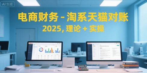电商财务-淘系天猫对账2025,理论+实操-樵渔匹