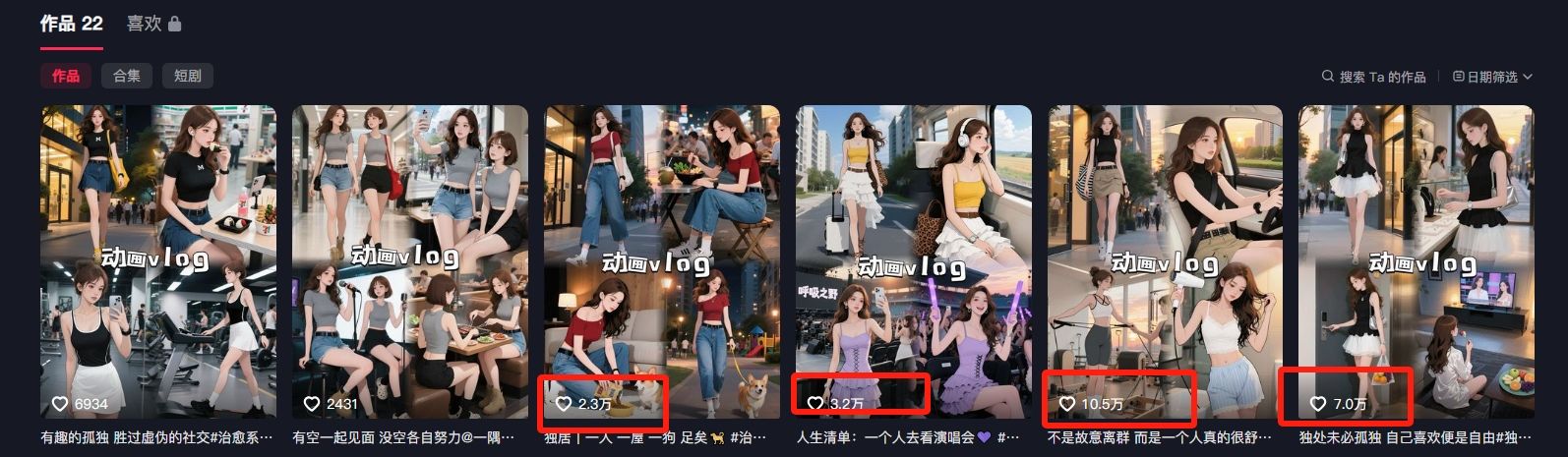 图片[1]-利用AI制作独居美女vlog短视频，零门槛轻松做爆款，22条作品涨粉33万-樵渔匹