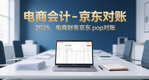 电商会计-京东对账2025,电商财务京东pop对账-樵渔匹