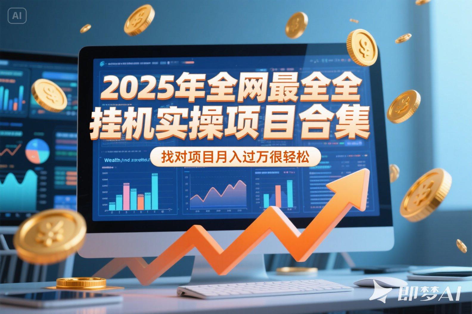 2025年挂机实操项目实操演练,挂机类型,AI直播类型,轻资产创业类型...-樵渔匹