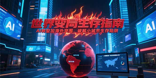 付费文章《世界变局生存指南,AI转型加海外突围,破解小城市生存陷阱》-樵渔匹