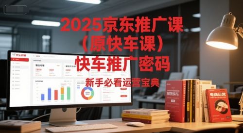 2025京东推广课(原快车课)解锁京东快车推广密码,新手必看运营宝典-樵渔匹