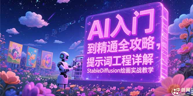 AI入门到精通全攻略,提示词工程详解,StableDiffusion绘画实战教学-樵渔匹