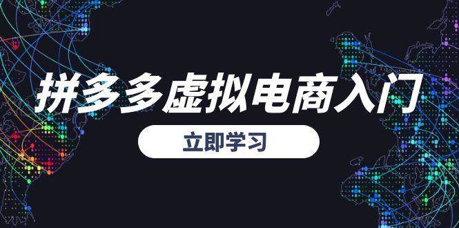 拼多多虚拟电商入门，精准选品方法论，无货源模式起盘技巧-樵渔匹