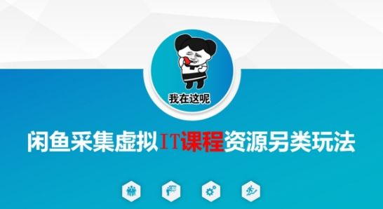 闲鱼采集虚拟IT课程资源另类玩法，干货满满-樵渔匹