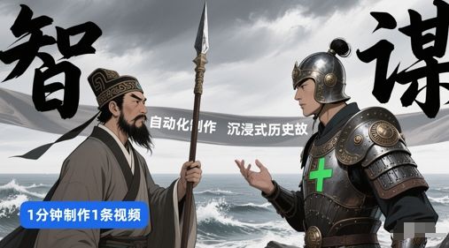 扣子工作流一键生成沉浸式历史故事，一天工作量，3分钟搞定-樵渔匹