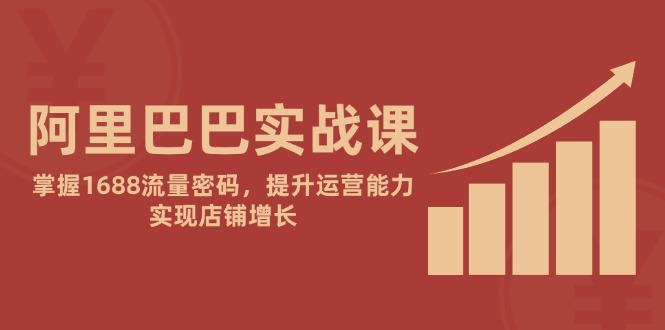 阿里巴巴实战课:掌握1688流量密码,提升运营能力,实现店铺增长-樵渔匹