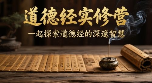 道德经实修营,一起探索道德经的深邃智慧-樵渔匹