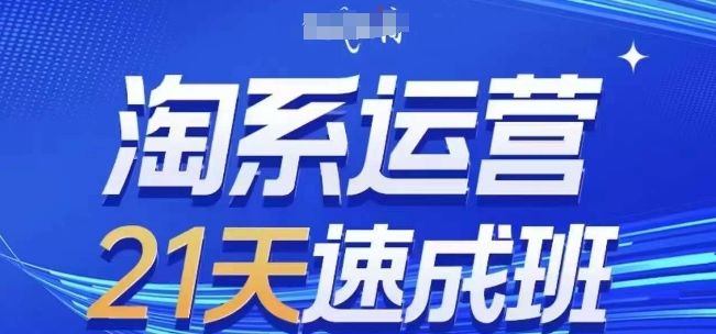 淘系运营21天速成班(更新25年5月),0基础轻松搞定淘系运营,不做假把式-樵渔匹
