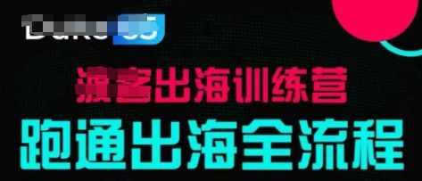 出海训练营基础课,跑通出海全流程,实战案例拆解-樵渔匹