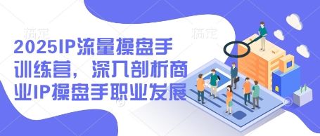 2025IP流量操盘手训练营,深入剖析商业IP操盘手职业发展(更新)-樵渔匹