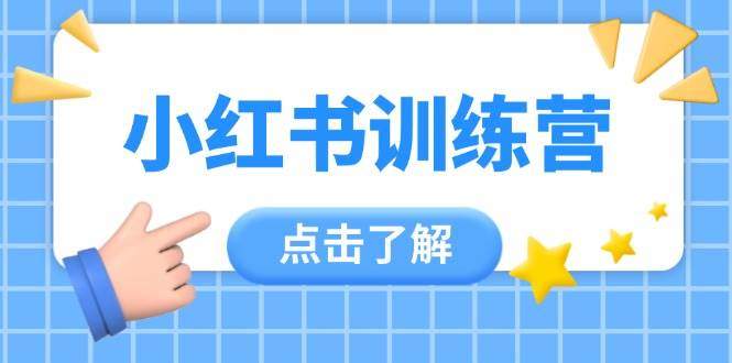 小红书训练营,助小白入门,掌握技巧变达人,课程实操又全面(12节课)-樵渔匹