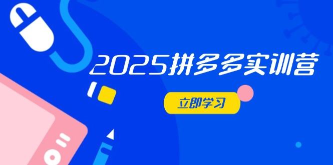 2025拼多多实训营:深度剖析运营关键,助力电商人快速提升-樵渔匹