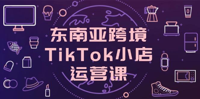 东南亚跨境TikTok小店运营课，掌握店铺设置与流量转化核心技巧-樵渔匹