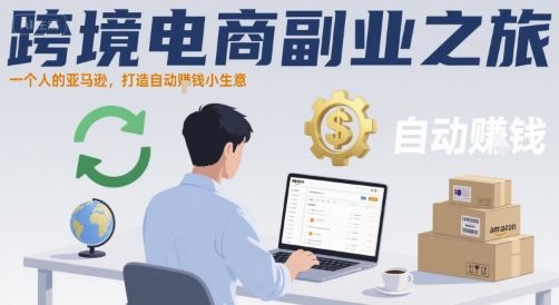 跨境电商副业之旅，一个人的亚马逊，打造自动賺钱小生意-樵渔匹