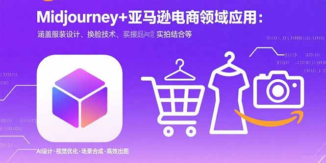 Midjourney+电商领域商业应用:涵盖服装设计、换脸技术、实拍结合等-樵渔匹