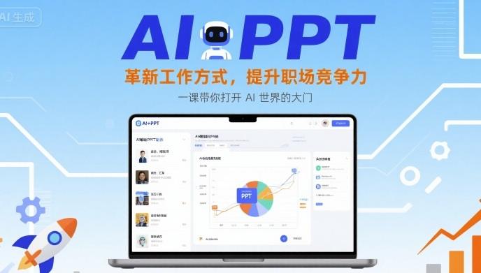 AI+PPT:革新工作方式,提升职场竞争力,一课带你打开 AI 世界的大门-樵渔匹