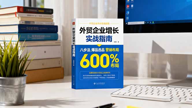 外贸企业增长实战指南,八步法、爆品选品、营销布局,业绩增长300%-樵渔匹