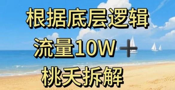 据底层逻辑,流量10W+,以安全知识科普为例-樵渔匹