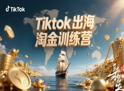 Tiktok出海淘金训练营,跨境电商TK实战变现-樵渔匹