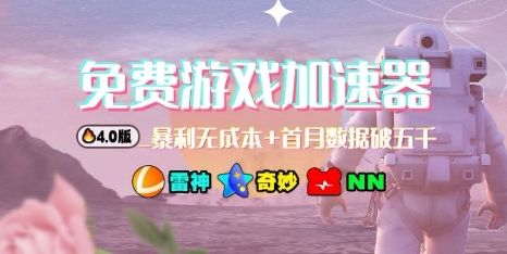 游戏加速器项目4.0_最新打法思路(爱玩游戏也能边玩边被动收益)-樵渔匹