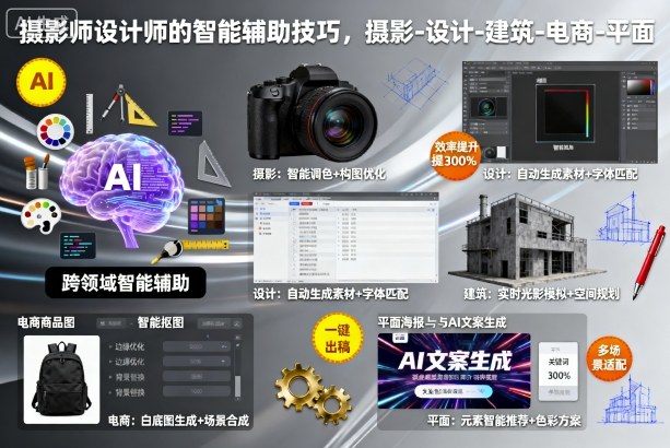 摄影师设计师的智能辅助技巧,摄影-设计-建筑-电商-平面-樵渔匹