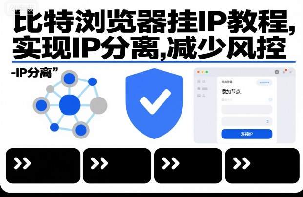 比特浏览器挂IP教程,实现IP分离,减少风控-樵渔匹