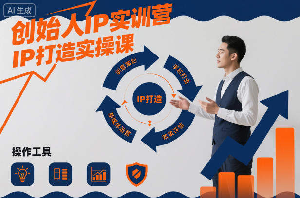 创始人IP实训营,IP打造实操课-樵渔匹