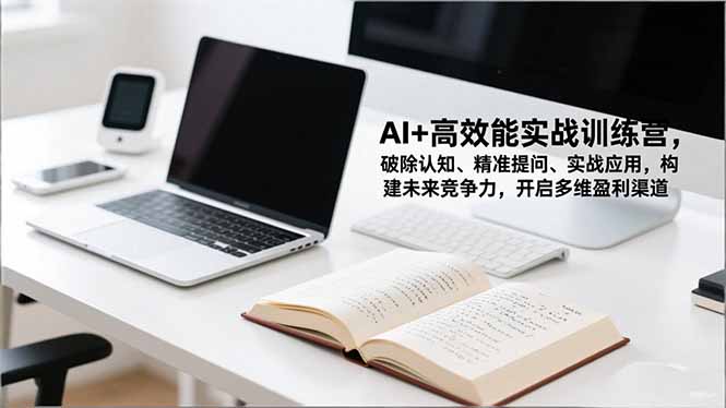 AI+高效能实战训练营，破除认知、精准提问、实战应用，构建未来竞争力，开启多维盈利渠道-樵渔匹