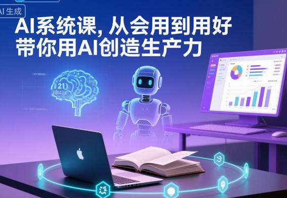 AI系统课，从会用到用好，带你用AI创造生产力-樵渔匹