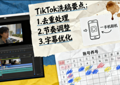 TikTok洗稿剪辑全流程课-樵渔匹