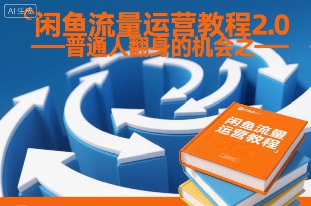 闲鱼流量运营教程2.0——普通人翻身的机会之一-樵渔匹