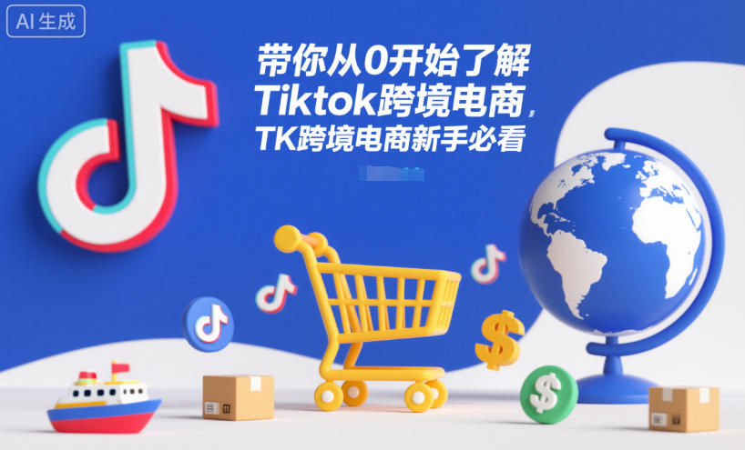 带你从0开始了解Tiktok跨境电商,TK跨境电商新手必看-樵渔匹