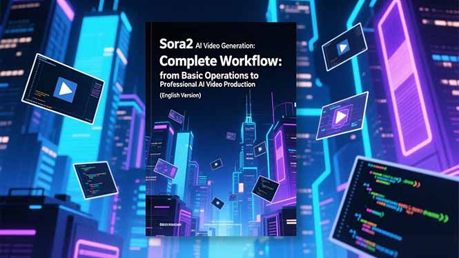 Sora2 AI视频生成的系统教程(英文版-樵渔匹