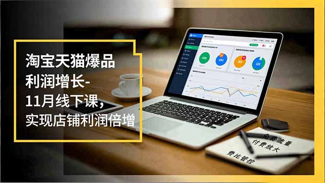 淘宝天猫爆品利润增长-11月线下课,免费流量、付费放大、费比管控,实现店铺利润倍增-樵渔匹