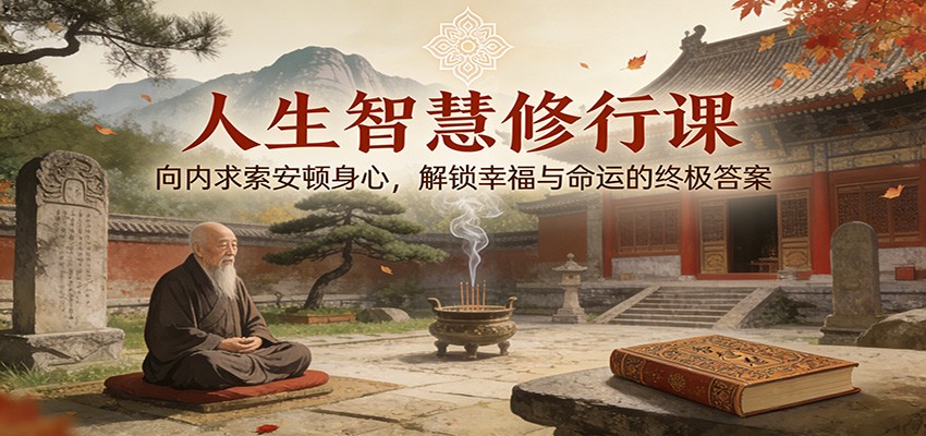 人生智慧修行课：向内求索安顿身心，解锁幸福与命运的终极答案-樵渔匹