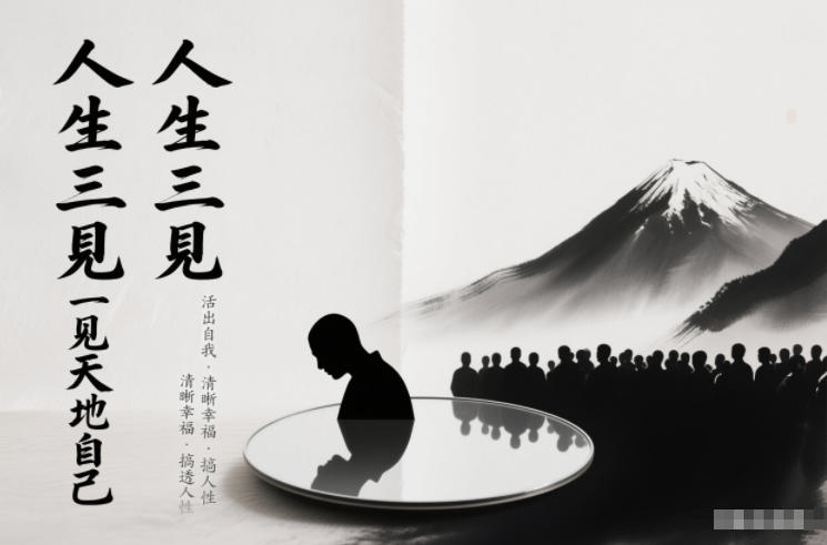 人生三见一见天地见众生见自己，活出自我拥有清晰幸福人生，搞透人性-樵渔匹