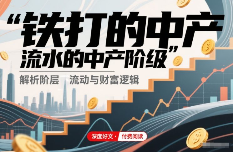 付费文章：铁打的中产，流水的中产阶级-樵渔匹