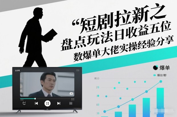 短剧拉新之盘点玩法日收益五位数爆单大佬实操经验分享-樵渔匹