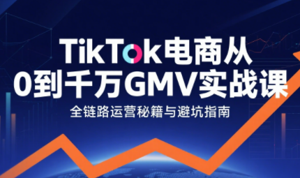 三千老师·TikTok电商从0到千万GMV实战课(更新)-樵渔匹