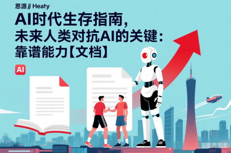 AI时代生存指南，未来人类对抗AI的关键：靠谱能力【文档】-樵渔匹