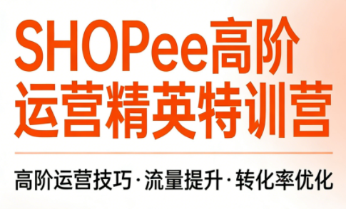 梦凡老师·Shopee虾皮高阶运营课程-樵渔匹