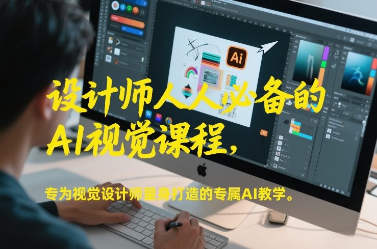 设计师人人必备的AI视觉课程,专为视觉设计师量身打造的专属AI教学-樵渔匹