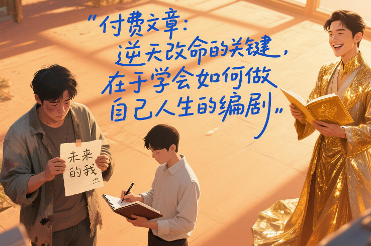 付费文章：逆天改命的关键，在于学会如何做自己人生的编剧-樵渔匹