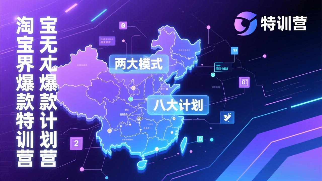 淘宝无界爆款训练营：2026年1月杭州线下高端集训课，3天构建两大模式八大计划体系-樵渔匹