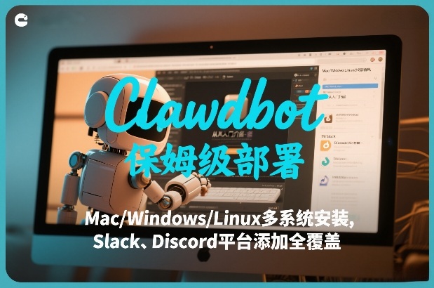 Clawdbot保姆级部署，从入门介绍、Mac/Windows/Linux多系统安装，到Slack、Discord平台添加全覆盖-樵渔匹